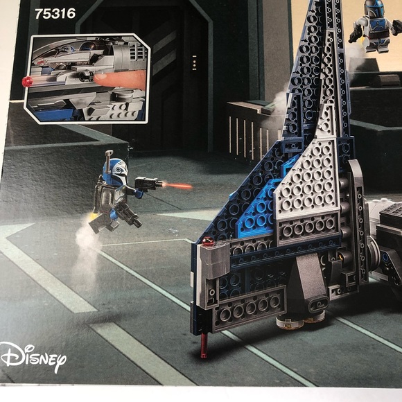 Lego 75316 Star Wars Mandalorian Starfighter Set Clone Wars New Factory Sealed - Picture 8 of 10